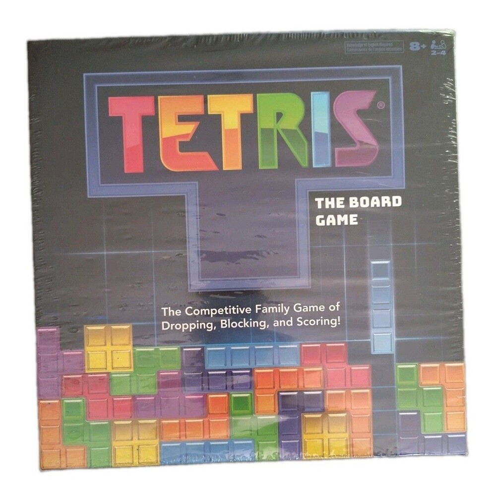 Spin Master Games, Tetris The Board Game, Play the Classic Puzzle Game Tetris...